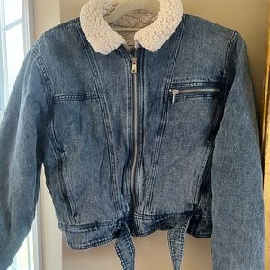 Demon jacket with fur